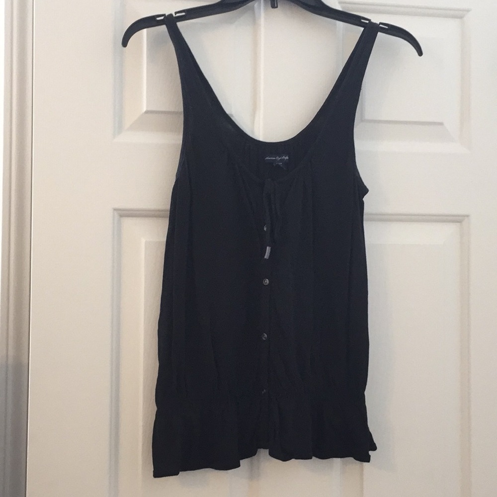 Black American eagle tank